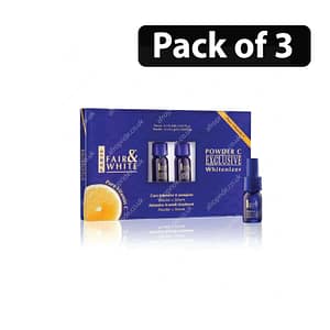 (Pack of 3) Fair And White Pure Vitamin C Powder C Exclusive Whitenizer