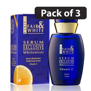 (Pack of 3) Fair And White Serum Exclusive Whitenizer Vitamin C 30ml