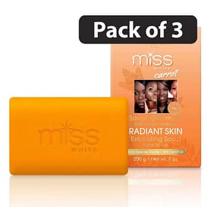 (Pack of 3) Fair & White Miss White Carrot Skin Soap 7oz (Pack of 3) Fair & White Miss White Carrot Skin Soap 7oz(Pack of 3) Fair & White Miss White Carrot Skin Soap 7oz (Pack of 3) Fair & White Miss White Carrot Skin Soap 7oz