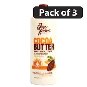 (Pack of 3) Queen Helene cocoa butter Hand+body lotion 32oz
