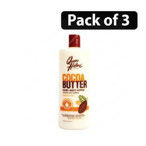 (Pack of 3) Queen Helene cocoa butter Hand+body lotion 32oz