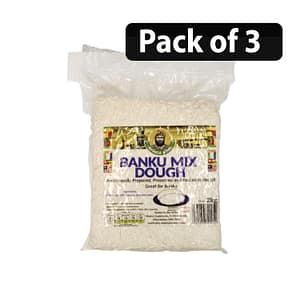 (Pack of 3) Africa King Banku Mix Dough