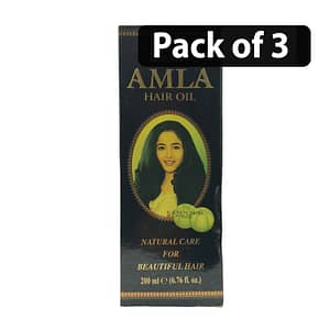 (Pack of 3) Dabur Amla Hair Oil 200ml