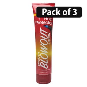 (Pack of 3) Fantasia Hair Polisher Heat Protector Smooth Blowout Lotion 5fl.oz