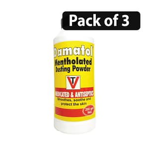 (Pack of 3) Damatol Mentholated Dusting Powder 200g