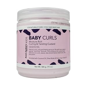 Aunt Jackie's Baby Curls Curling & Twisting Custard 15oz