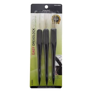 Magic Easy Dreadlock Needle 0.75MM Trio Set #SKILL08SET Black