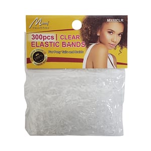 Murry Collection Elastic Bands 300pcs White