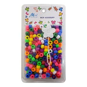 Murry Collection Hair Accessory Round Assorted Hair Beads Mix