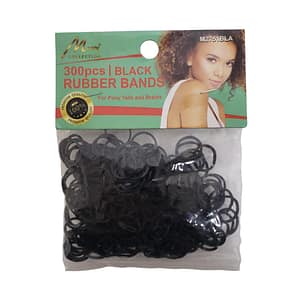 Murry Collection Rubber Bands 300Pcs Black