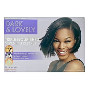 Dark & Lovely Triple Nourished Silkening Relaxer 1Application