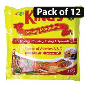 (Pack of 12) Devon King’s Cooking Margarine 250g