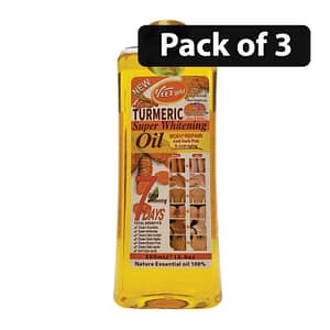 (Pack of 3) Veet Gold Turmeric Super Whitening Oil