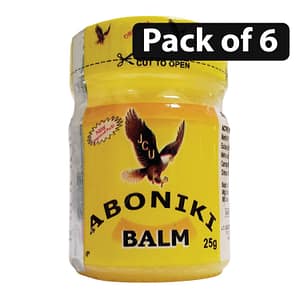 (Pack of 6) Aboniki Balm 25G