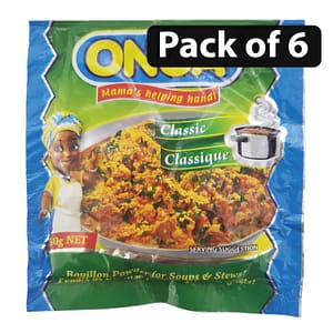 (Pack of 6) Onga Classic Classique 50g
