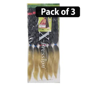 (Pack of 3) Xpression Lagos Mega Braids 60'' T1-613