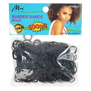 Murry Collection Rubber Bands 500Pcs Black