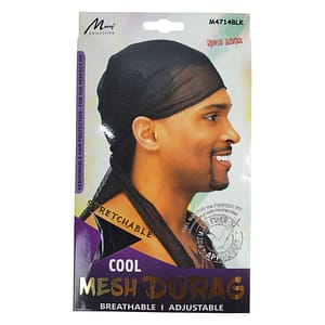 Murry Collection Stretchable Cool Mesh Durag M4714BLK