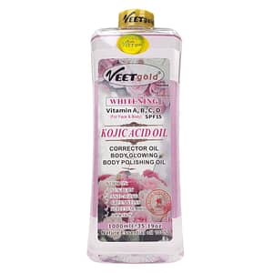 Veet Gold Whitening Kojic Acid Oil 1000ml