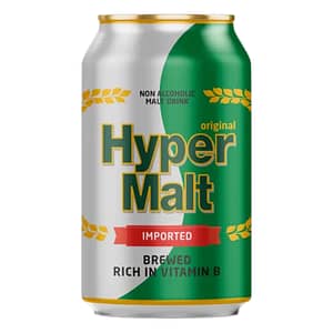 Hyper Malt Original Non Alcoholic Malt Drink Can 330ml