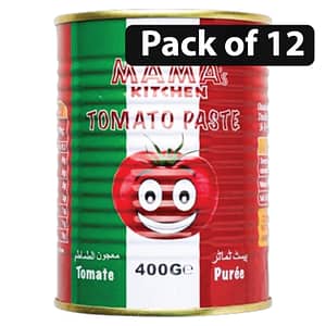 (Pack of 12) Mama's Kitchen Tomato Paste 400g