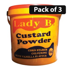 (Pack of 3) Lady B Custard Powder 1.6kg
