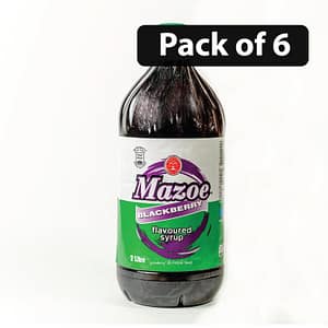 (Pack of 6) Mazoe Blackberry Flavoured Syrup 2L