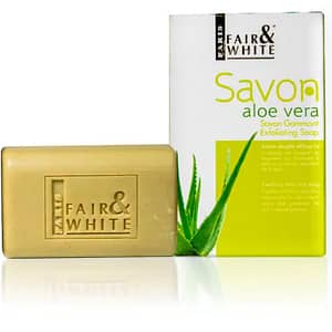 Fair & White Savon Gommant Soap Aloe 200g