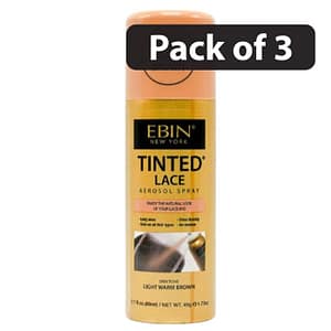 (Pack of 3) Ebin Tinted Lace Aerosol Spray 49g