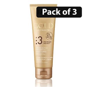 (Pack of 3) F&W Gold Ultimate 3 Active Stretch Marks Prevention Cream 125ml