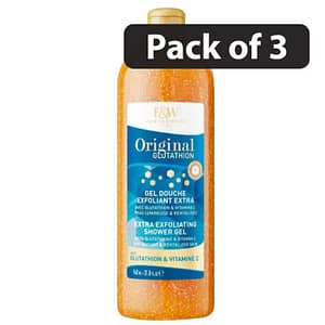 (Pack of 3) F&W Original Glutathion Extra Exfoliant Shower Gel 940ml