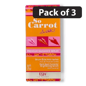 (Pack of 3) F&W So Carrot so White Serum 30ml