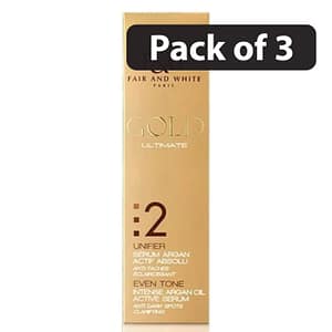 (Pack of 3) Fair & White Gold Ultimate 2Even Tone 30ml