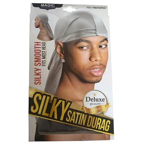 Magic Silky Satin Durag 4801GRA