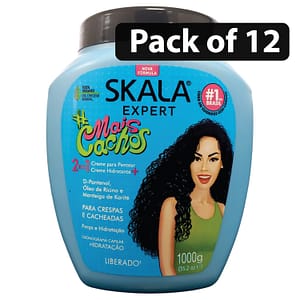 (Pack of 12) Skala Expert Mais Cachos Hair Treatment Cream 1Kg