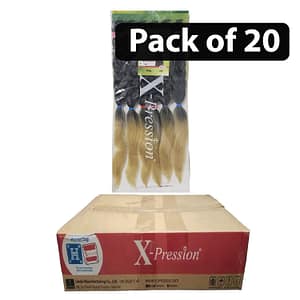 (Pack of 20) Xpression Lagos Mega Braids 60'' T1-613