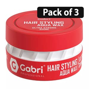 (Pack of 3) Gabri Hair Styling Aqua Wax 150ml/5fl.oz