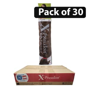 (Pack of 30) Xpression Ultra Braid 100% Kanekalon 30