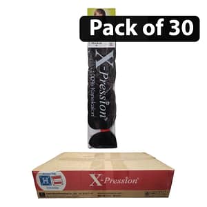 (Pack of 30) Xpression Ultra Braid 100% Kanekalon 33