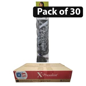 (Pack of 30) Xpression Ultra Braid 100% Kanekalon 51