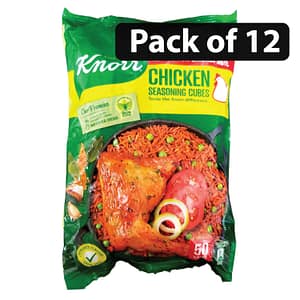 (Pack of 12) Knorr Chicken Seasoning Cubes 50 Cubes 400g
