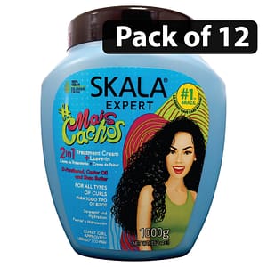 (Pack of 12) Skala Expert Mais Cachos Hair Treatment Cream 1Kg (2)