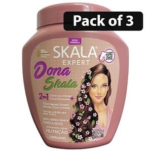 (Pack of 3) Skala Expert Dona Skala 2 In 1 Hair Treatment Mask 1000g