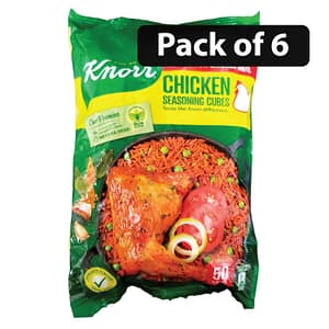 (Pack of 6) Knorr Chicken Seasoning Cubes 50 Cubes