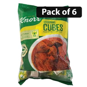(Pack of 6) Knorr Seasoning Cubes 400g