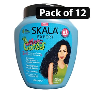 (Pack of 12) Skala Expert Mais Cachos Hair Treatment Cream 1Kg