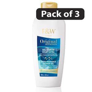 (Pack of 3) Fair & White Original Glutathion Extra Radiance Shower Gel 1000ml