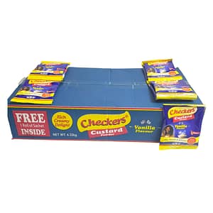 (Pack of 12 x 8) Checkers Custard Powder 45g