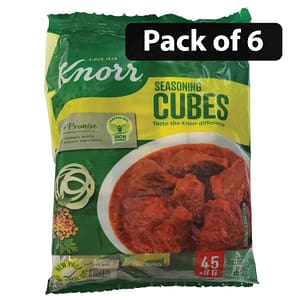 (Pack of 6) Knorr Seasoning Cubes 45 x 8g (360g)