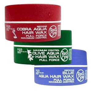 (Mix Pack of 3) Red One Aqua Hair Wax Full Force 150ml
